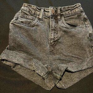 Cotton On Black High Rise stretch denim jeans, Size 2